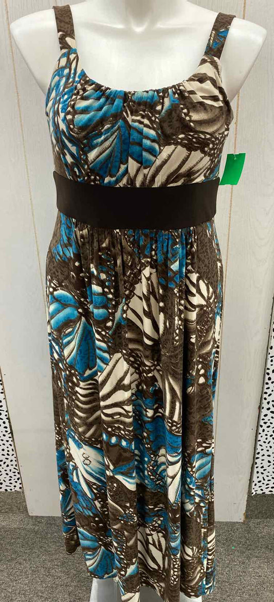 R&M Richards Brown Womens Size 14 Dress