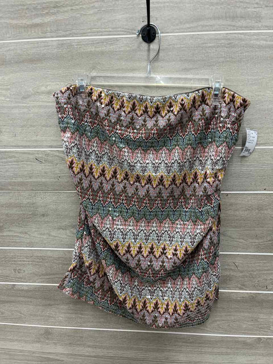 Express Size L Multi-Color Womens Tank Top
