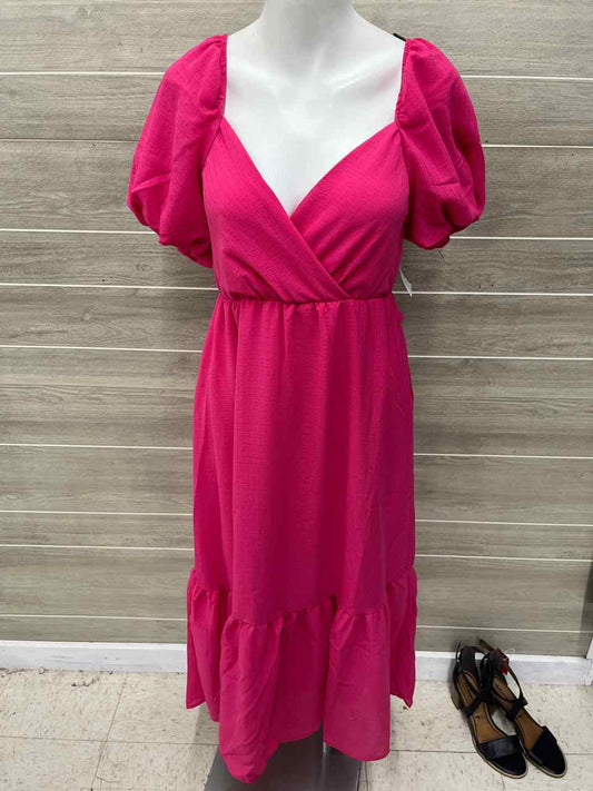 fraiche Size 10/12 Pink Womens Dress