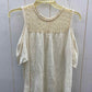 Cream Womens Size Small Shirt