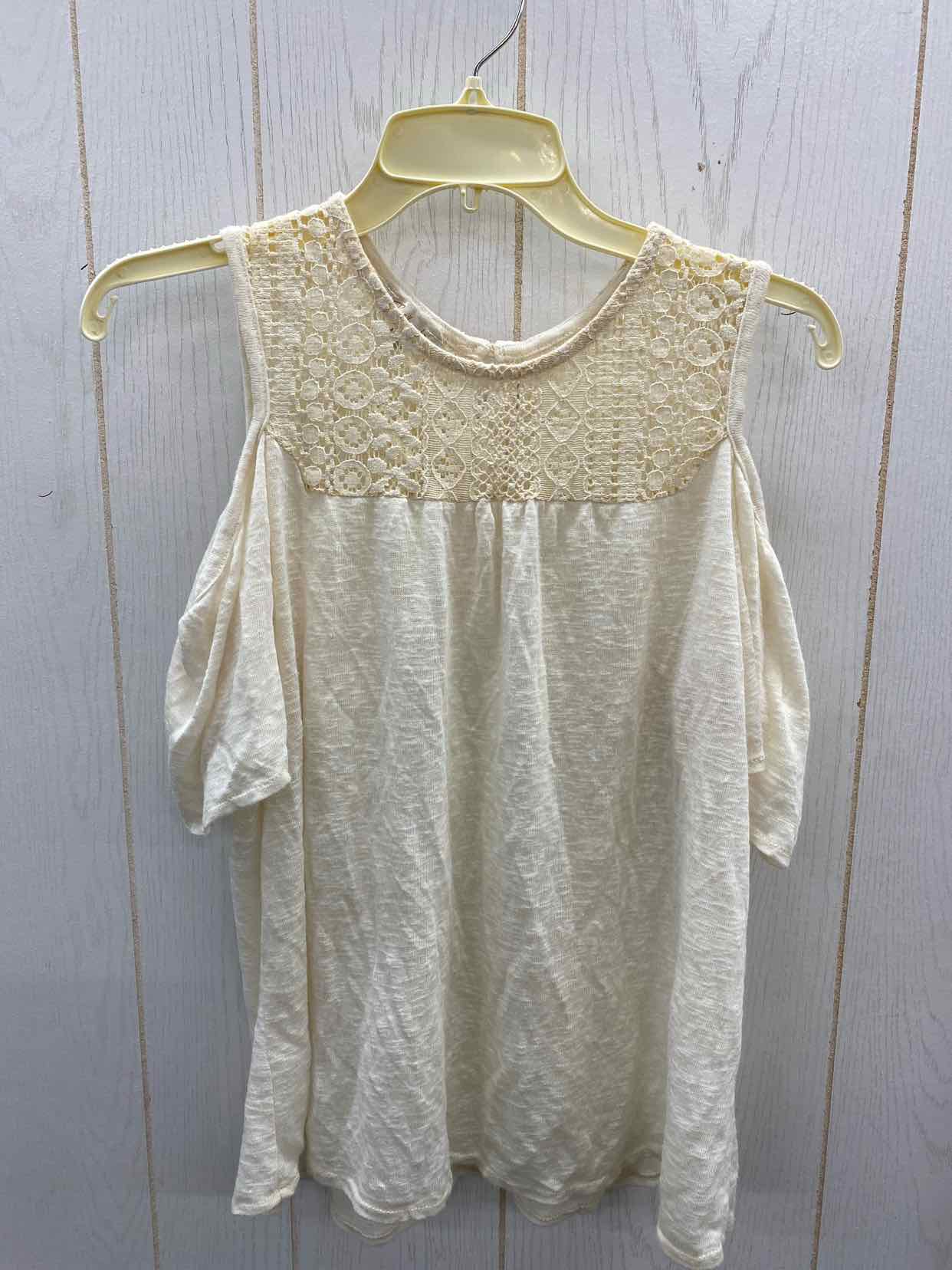 Cream Womens Size Small Shirt