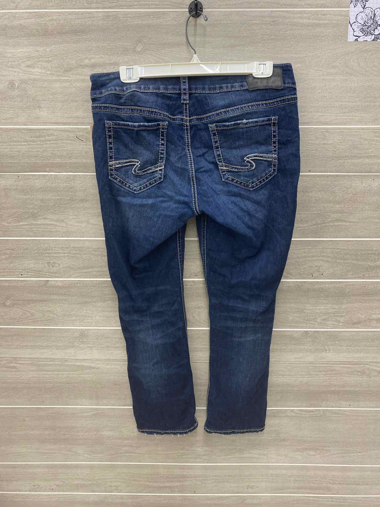 Silver Blue Womens Size 8 Jeans