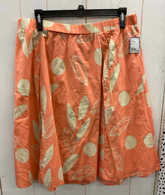 Lane Bryant Coral Womens Size 16 Skirt