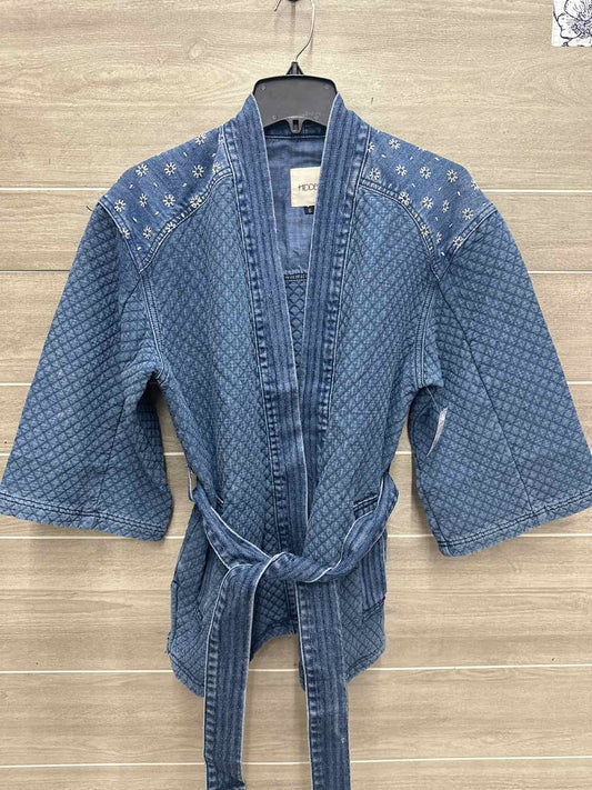 Size 6/8 Blue Womens Blazer