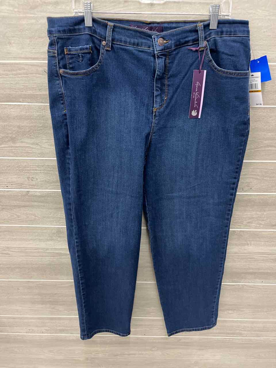 Gloria Vanderbilt Size 16W Short Blue Petite Jeans