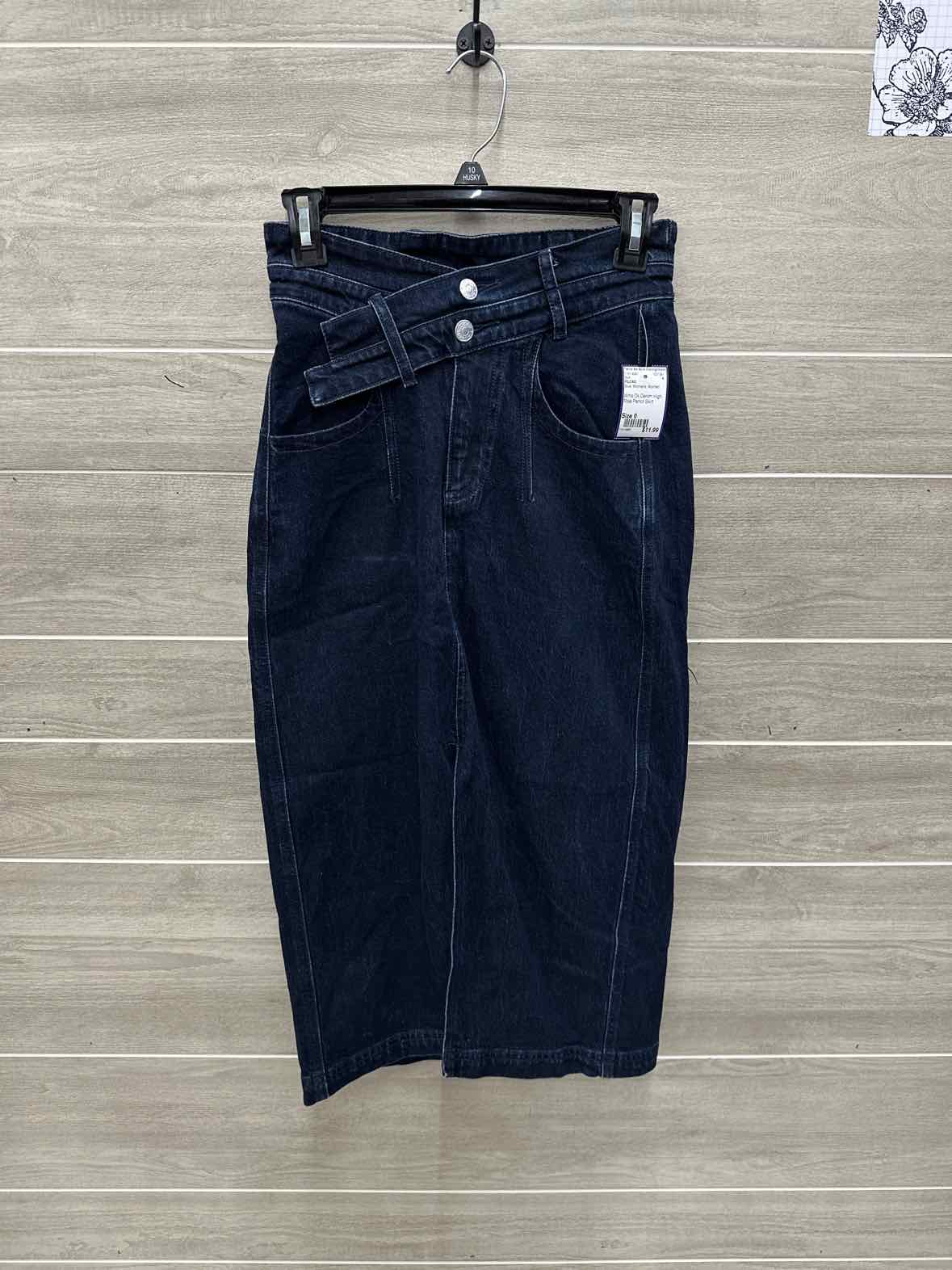 PILCRO Size 0 Blue Womens Skirt