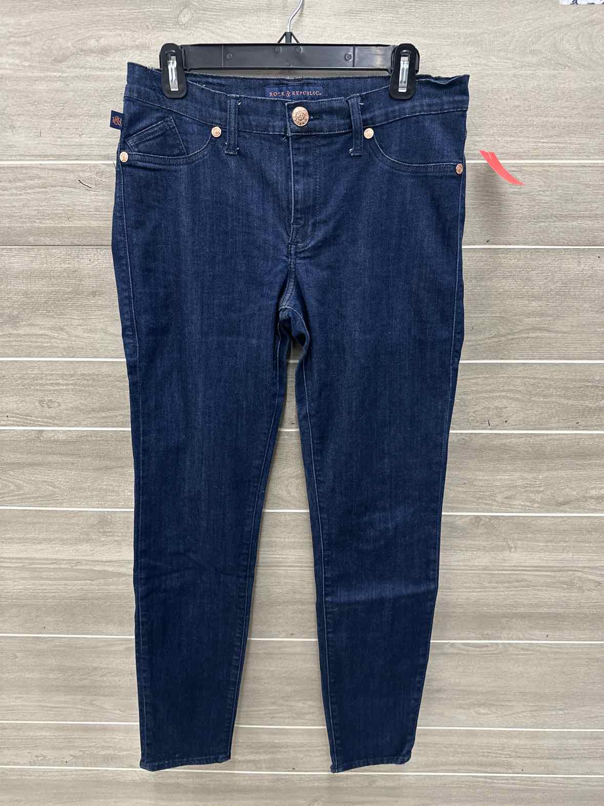 Rock & Republic Size 10/12 Blue Womens Jeans