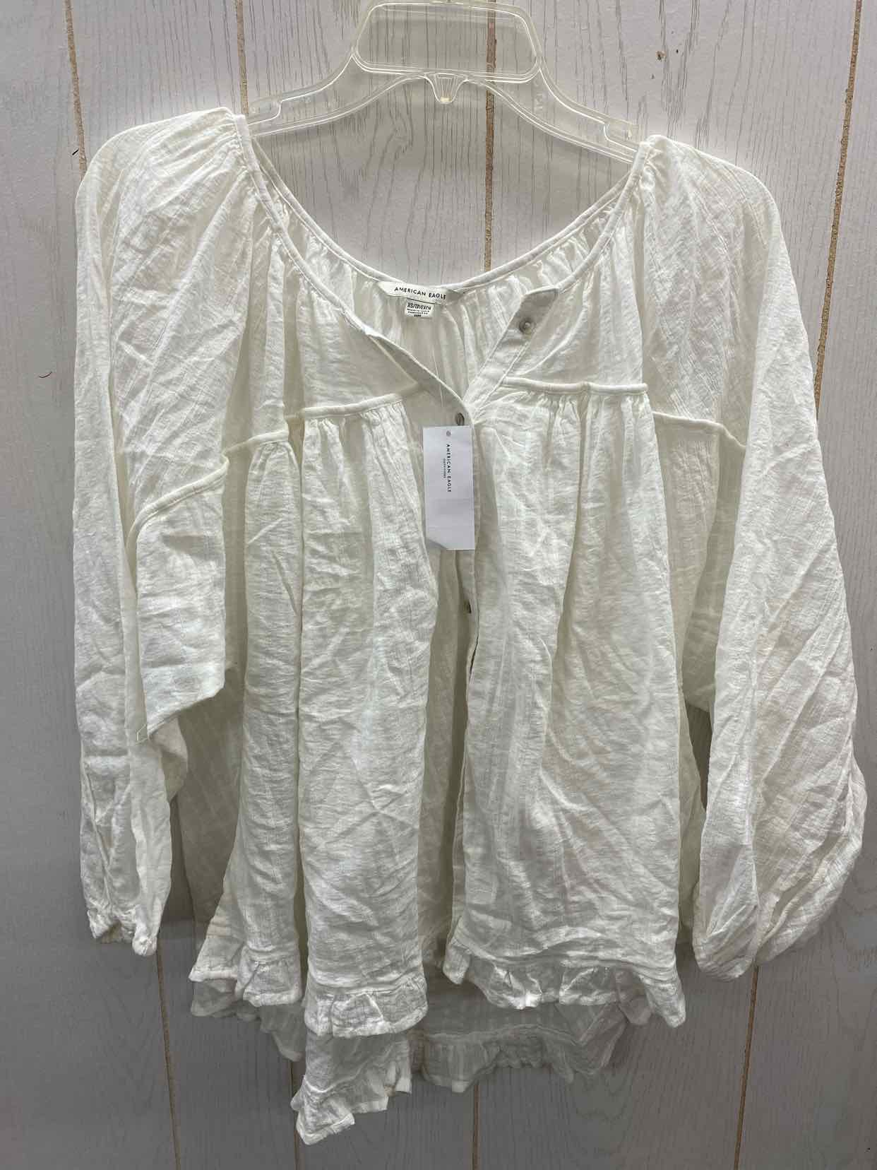 American Eagle White Womens Size XS/S Shirt