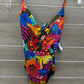 Ralph Lauren Size S Multi-Color Womens Swimsuit