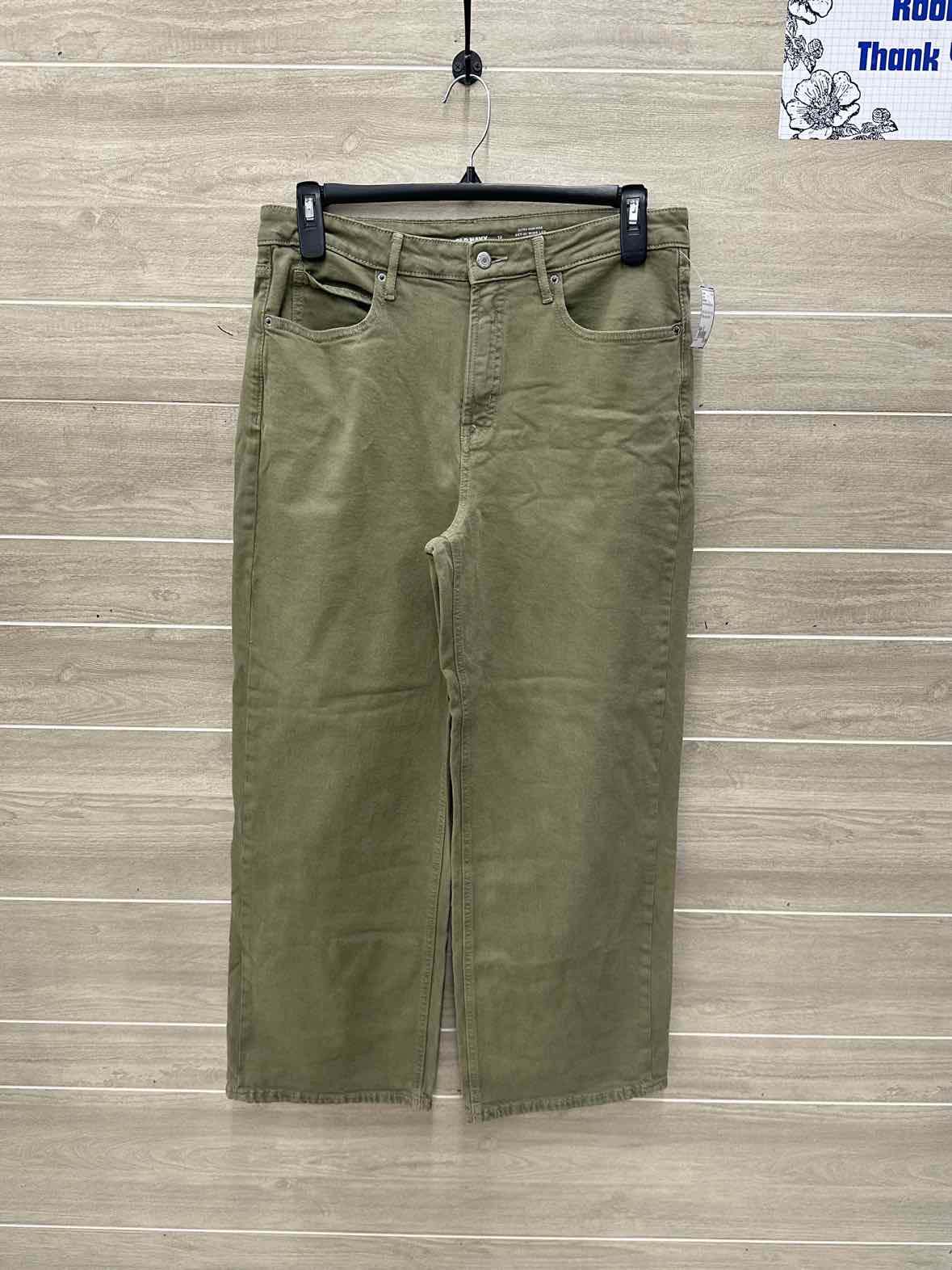 Old Navy Size 12 Olive Womens Jeans