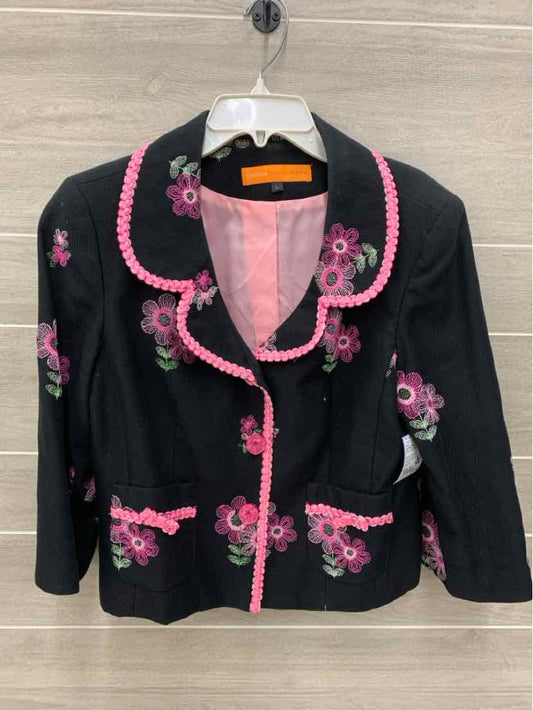 Cynthia Steffe Black Womens Size 10 Blazer
