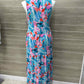 D & Co Blue Womens Women Size 12/14 Dress