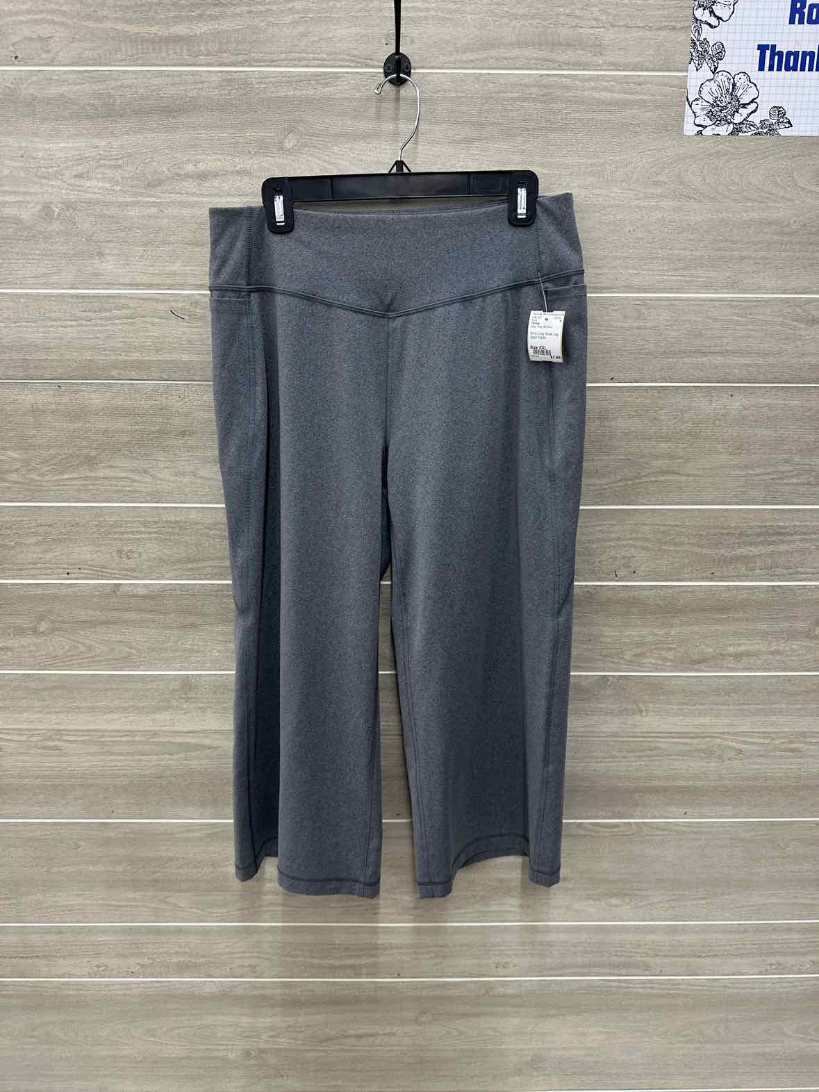 TekGear Size XXL Gray Plus Pants