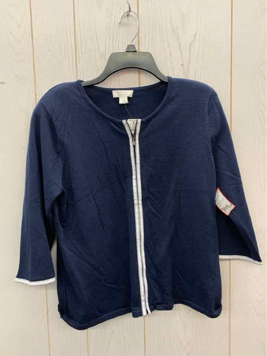 Christopher & Banks Navy Womens Size L Shirt