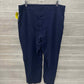 Max Studio Size 1X Navy Plus Pants