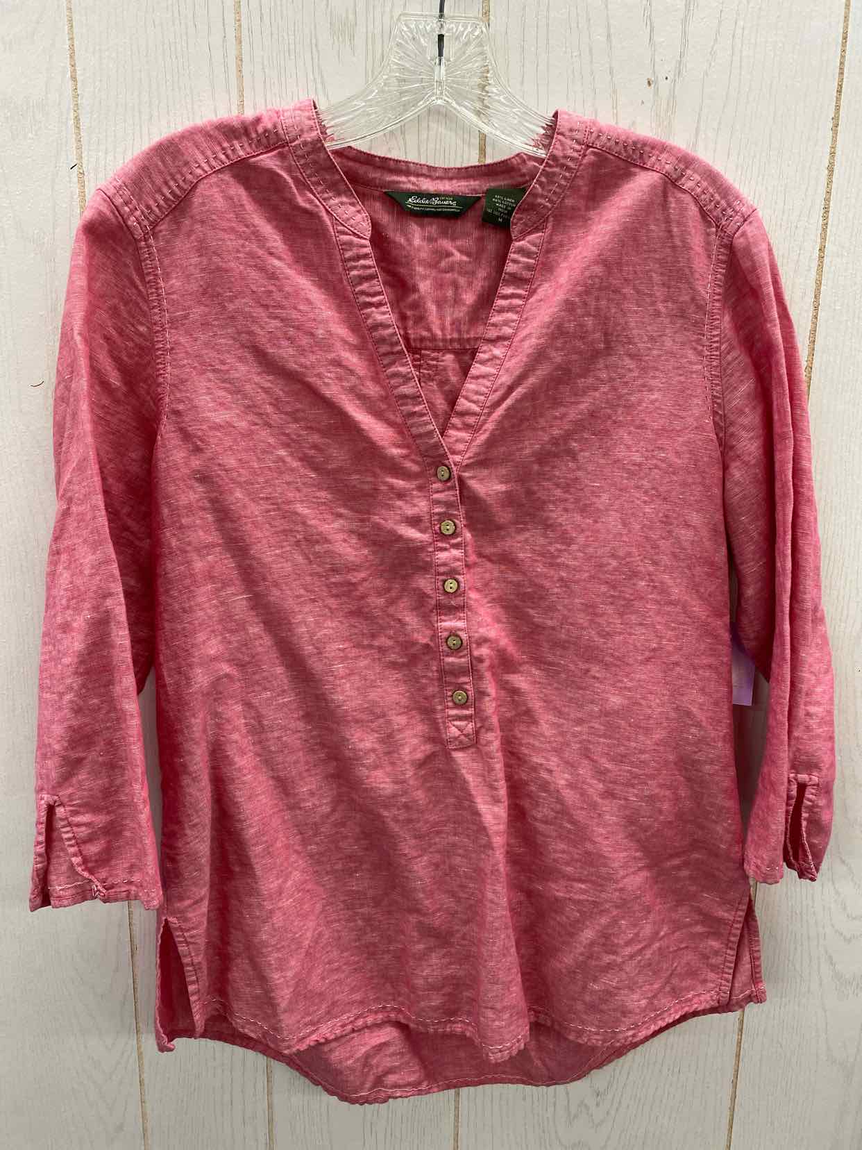 Eddie Bauer Red Womens Size M Shirt