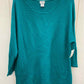 Chico's Teal Womens Size L Shirt