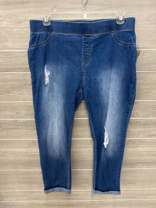Blue Womens Size 14/16 Jeans