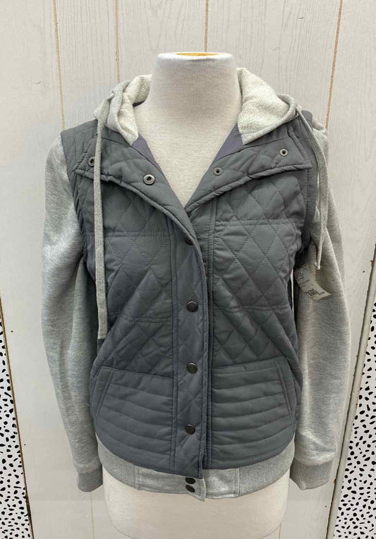 BKE Gray Womens Size Small Jacket (Outdoor)