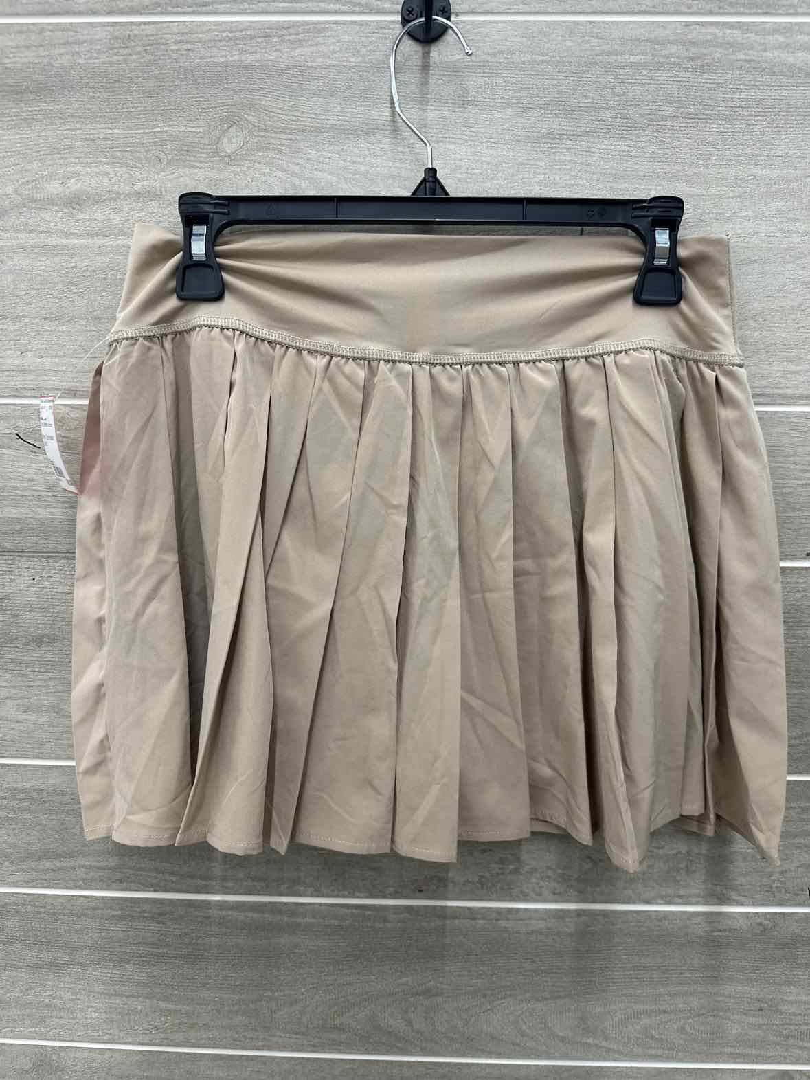Vanilla Star Size L Tan Womens Skirt