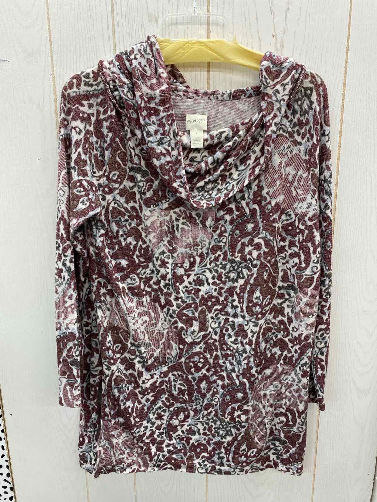 Zenergy by CHICOS Purple Womens Size M Shirt