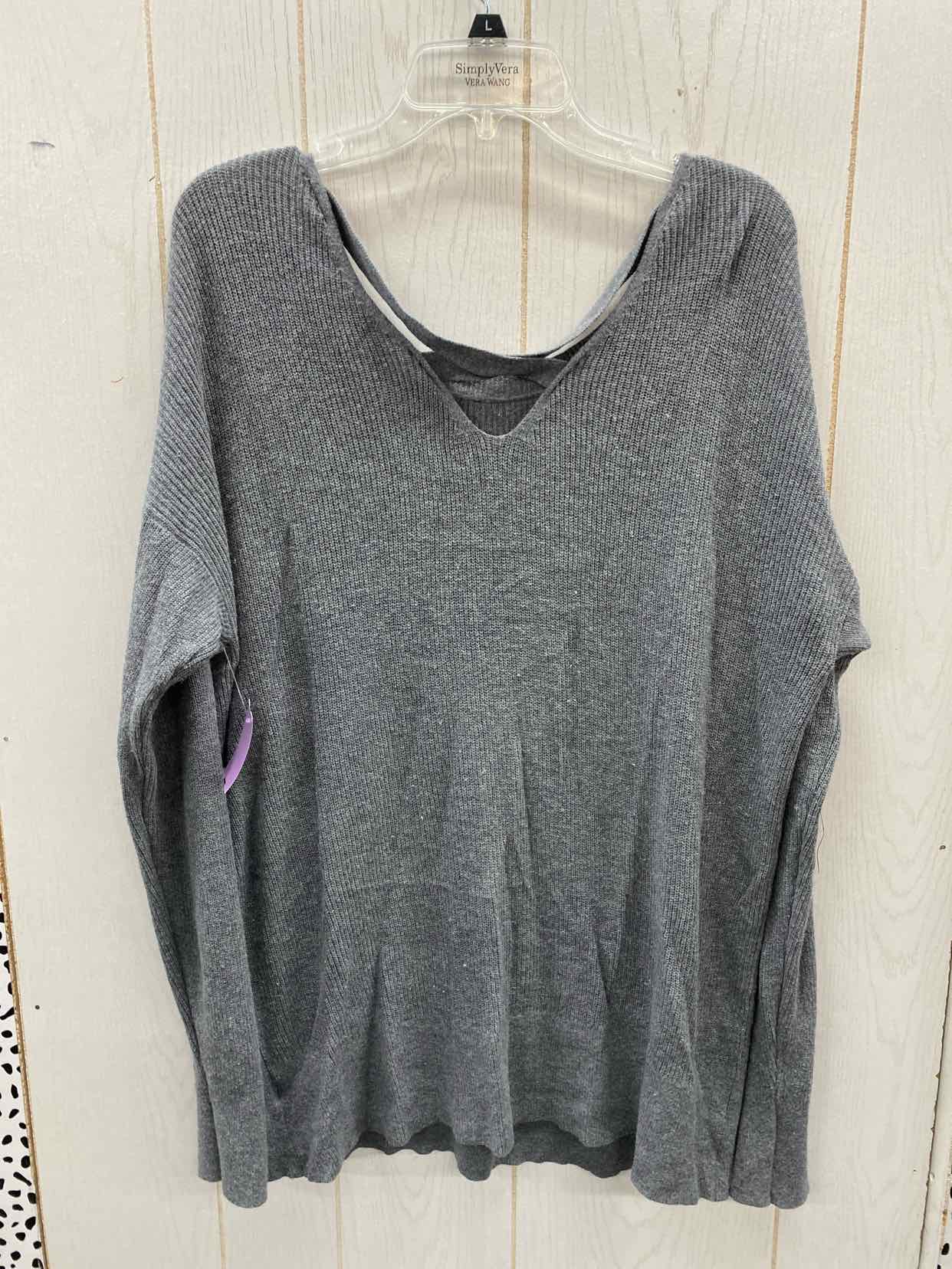 Maurices Gray Womens Size XL Sweater