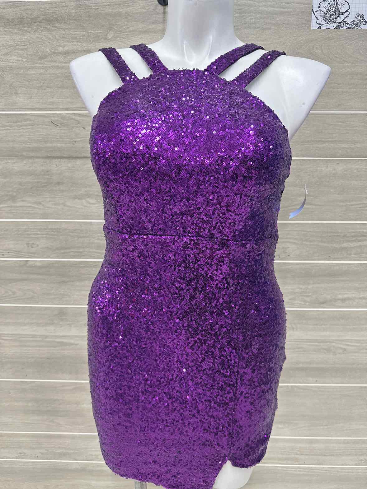 Emerald Sundae Size 10/12 Purple Womens Dress