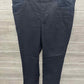 D & Co Size 12/14 Short Black Petite Pants