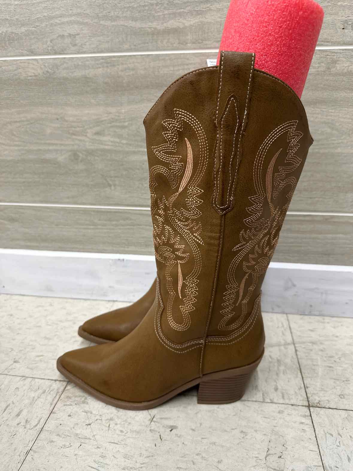 Sun + Stone US Shoe Size 7 Brown Womens Boots