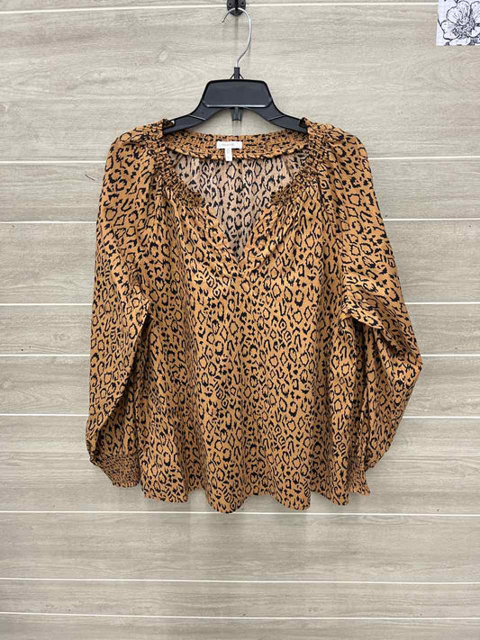 Maurices Size L Brown Womens Shirt