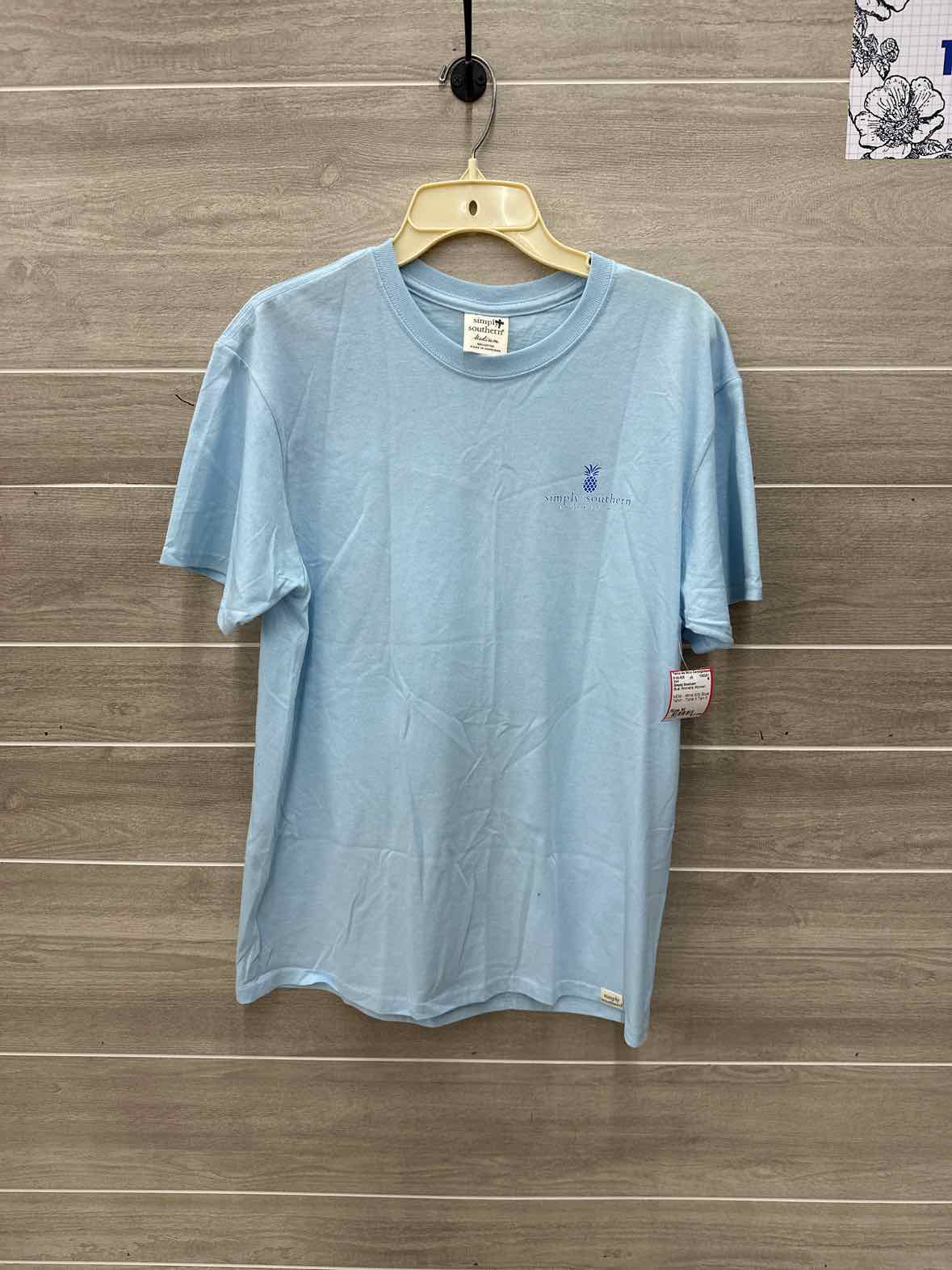 Simply Southern Blue Womens Women Size M Shirt