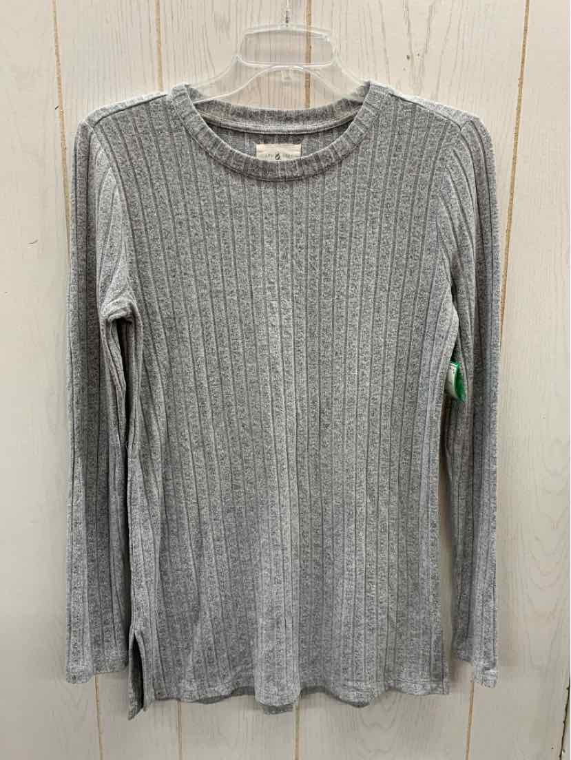 Lou & Grey Gray Womens Size Small Shirt