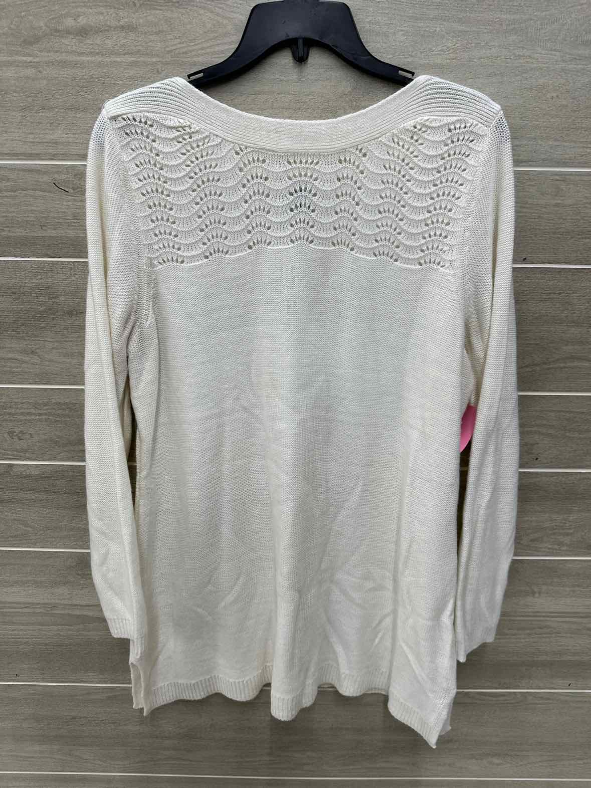 Croft & Barrow Size XL Cream Womens Sweater