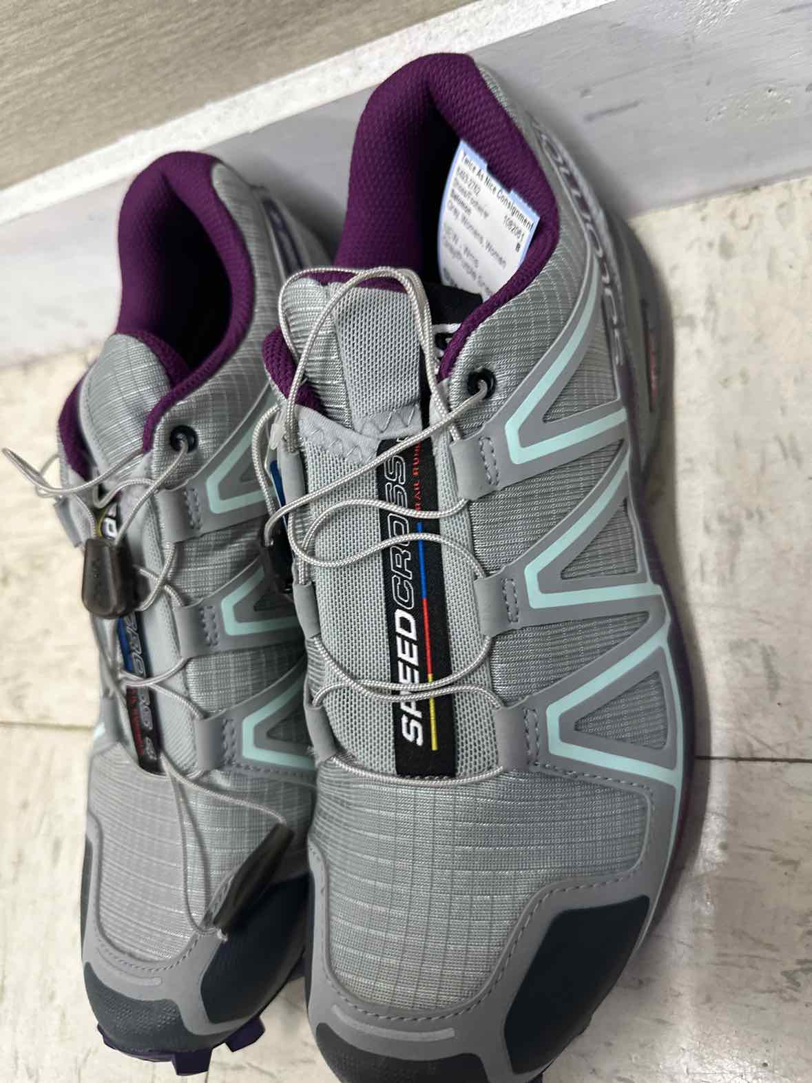 Salomon US Shoe Size 8.5 Gray Womens Shoes/Footwear