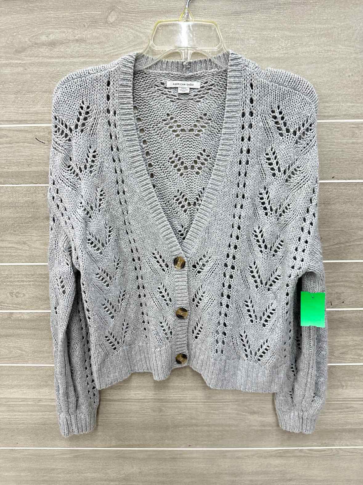 American Eagle Size M Gray Womens Sweater