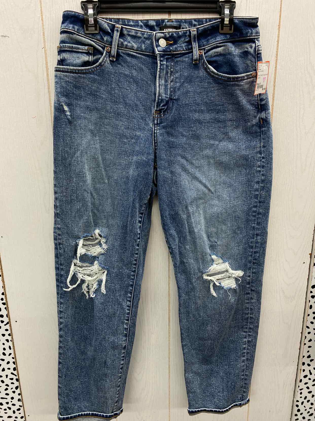 Express Blue Womens Size 8 Jeans