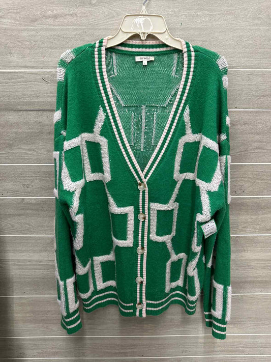 la miel Size L/XL Green Womens Sweater