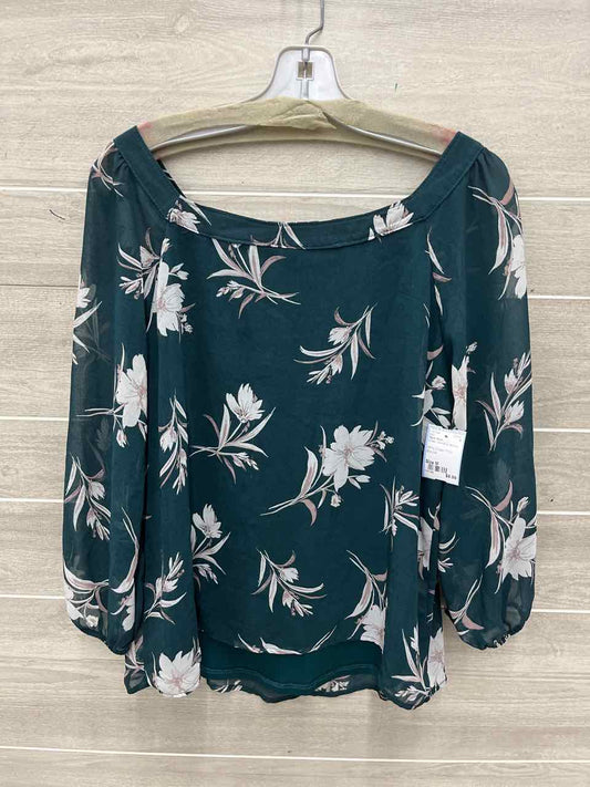 Paper Moon Size M Green Womens Shirt