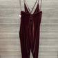 Express Size 12/14 Burgundy Womens Jumper