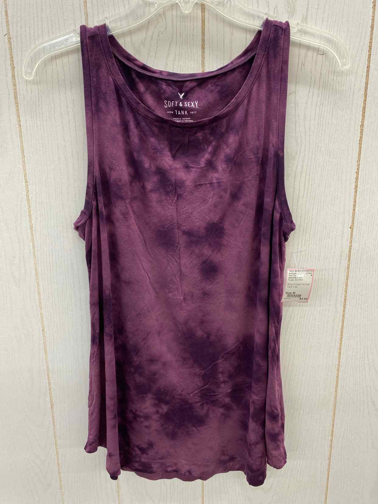 American Eagle Purple Womens Size M Tank Top