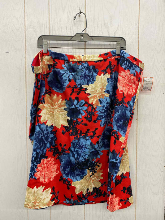 Talbots Multi-Color Womens Size 24W Skirt