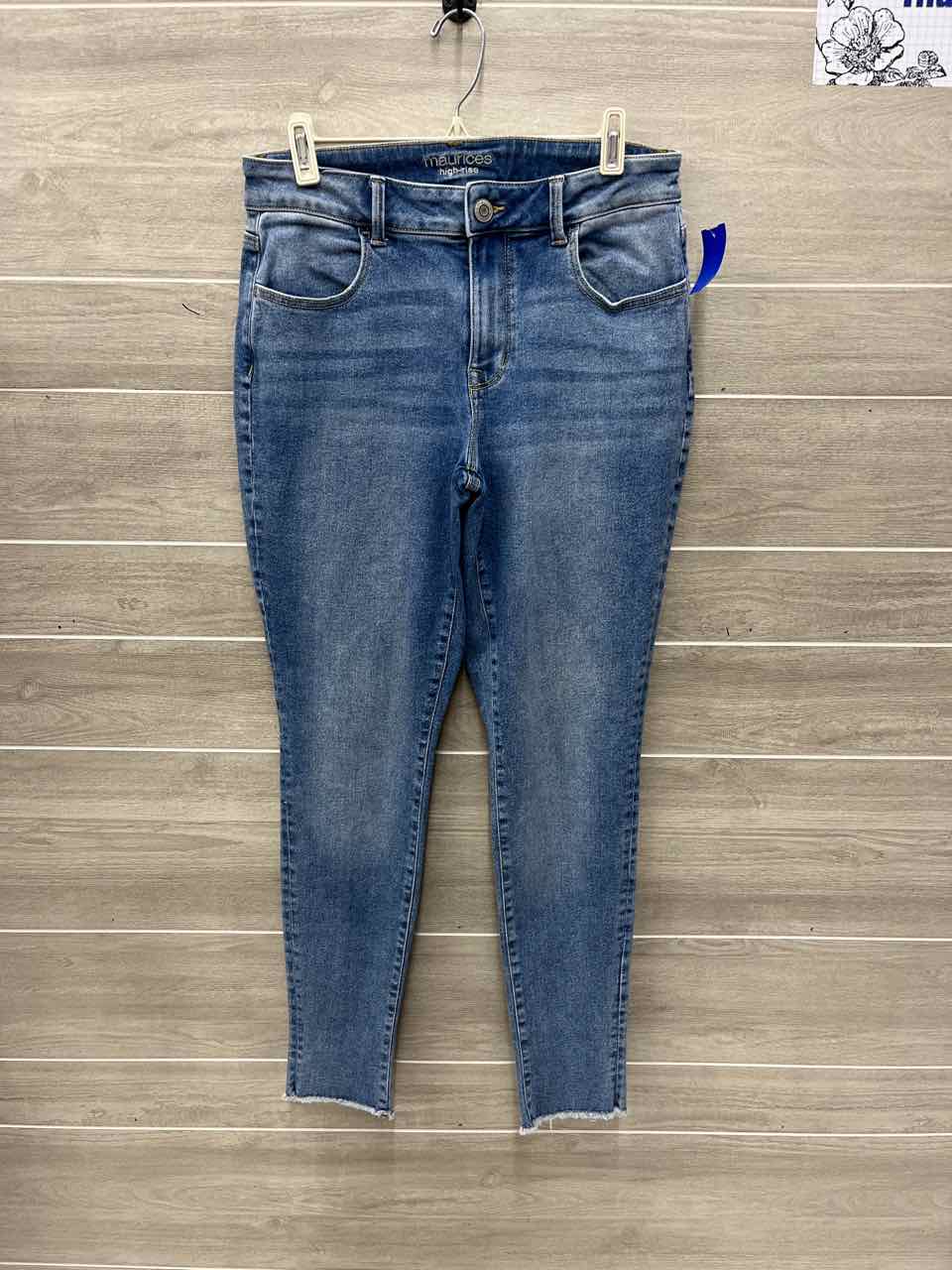 Maurices Size 10 Blue Womens Jeans
