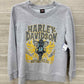 Harley Davidson Size S/M Gray Womens Sweatshirt