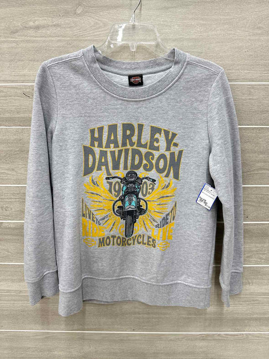 Harley Davidson Size S/M Gray Womens Sweatshirt