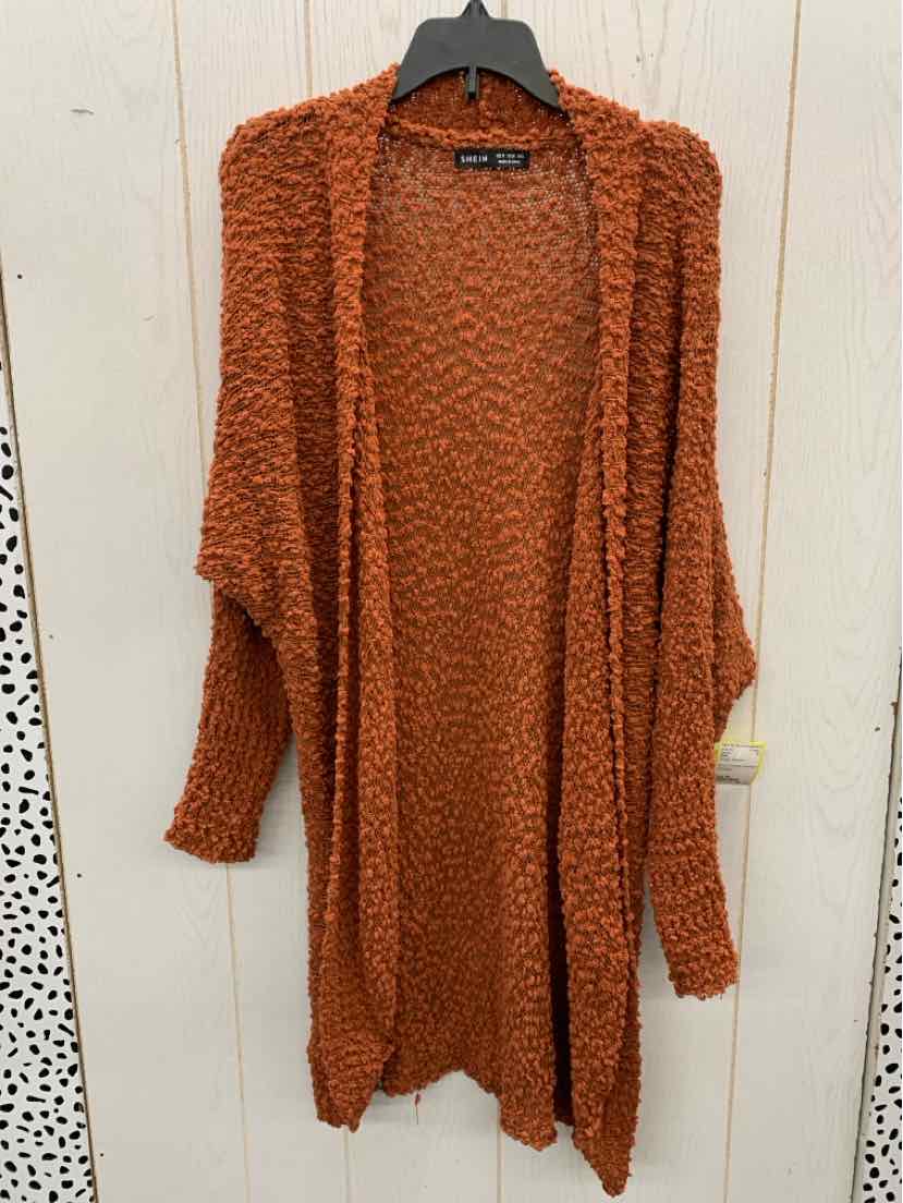 Shein Orange Womens Size M Sweater