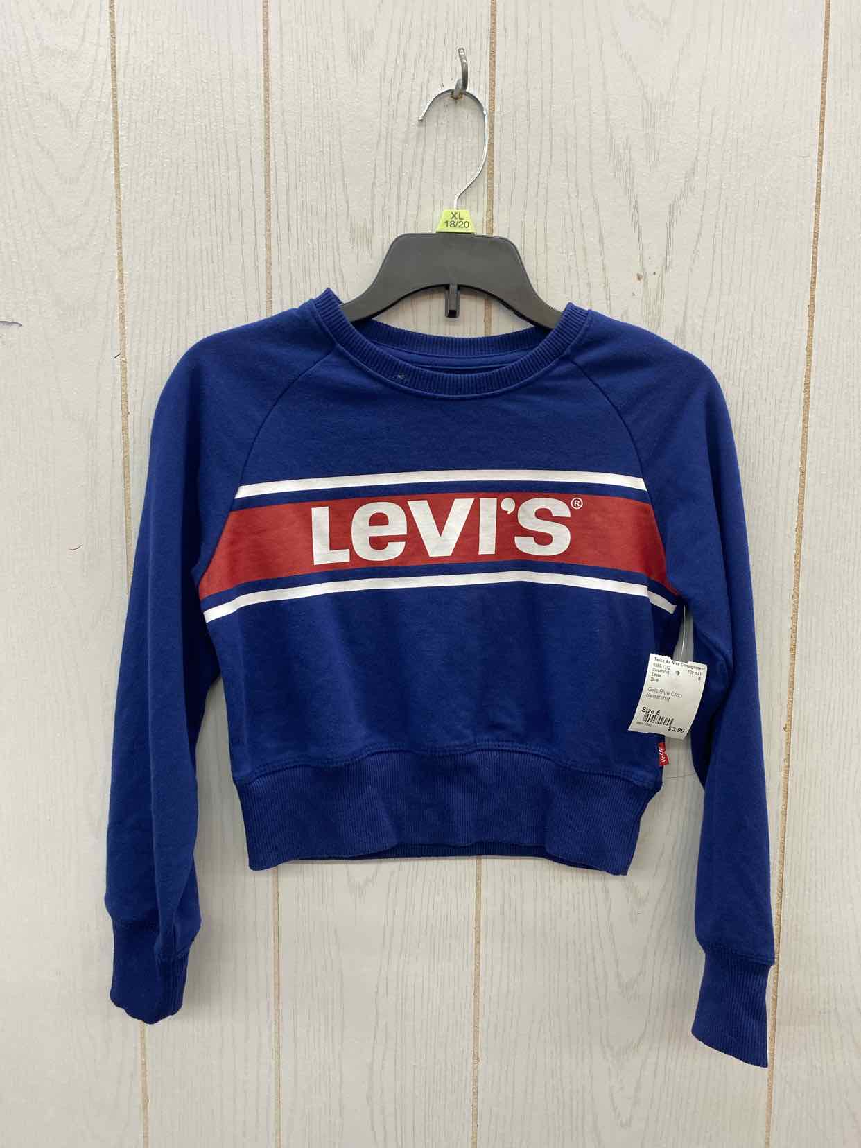 Levis Girls Size 6 Sweatshirt