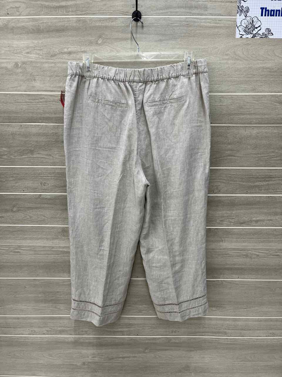 Chico's Beige Womens Women Size 14/16 Pants