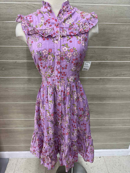 Unique Vintage Purple Womens Size 4 Dress