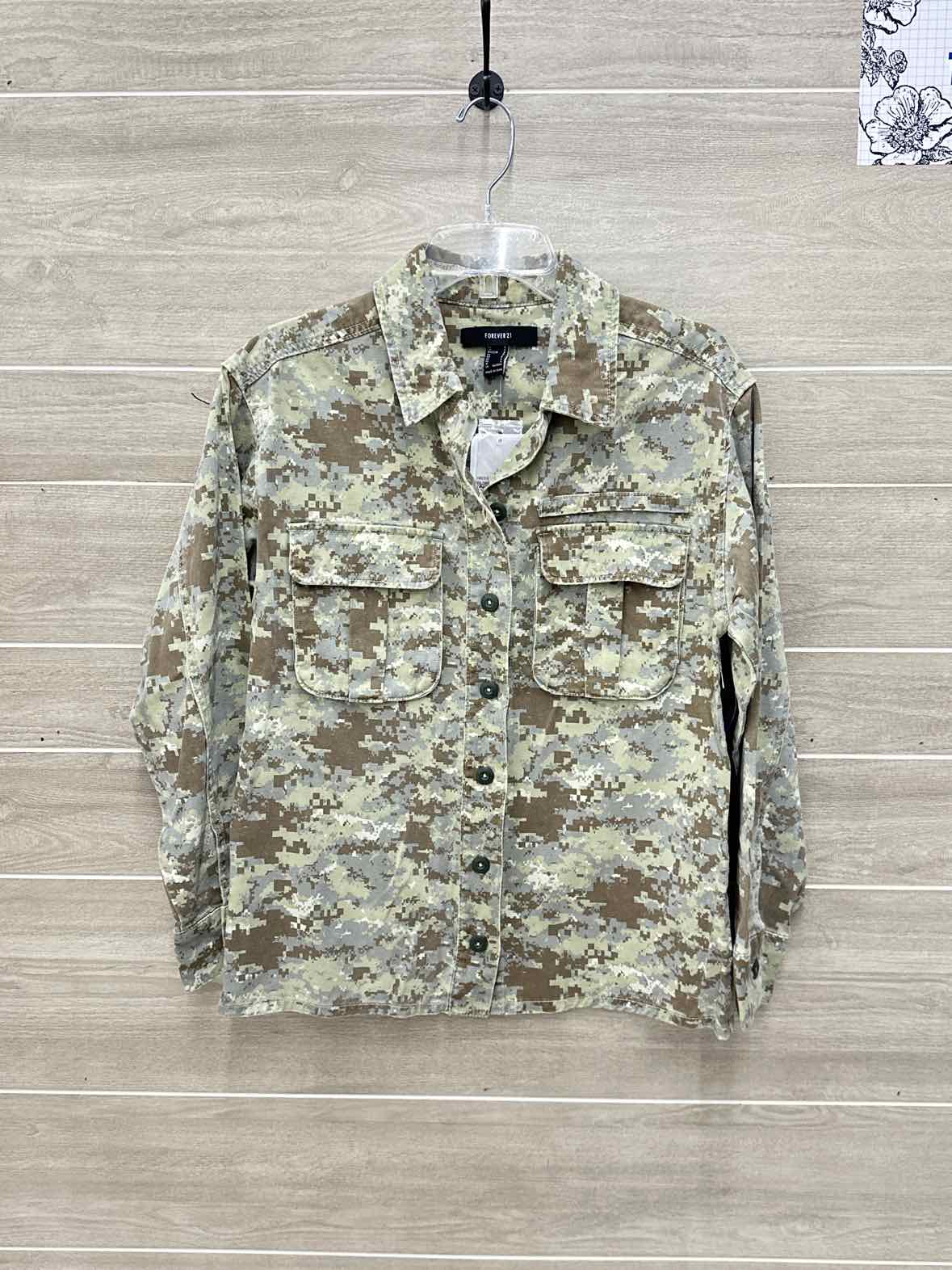 Forever 21 Size 6/8 Olive Womens Blazer