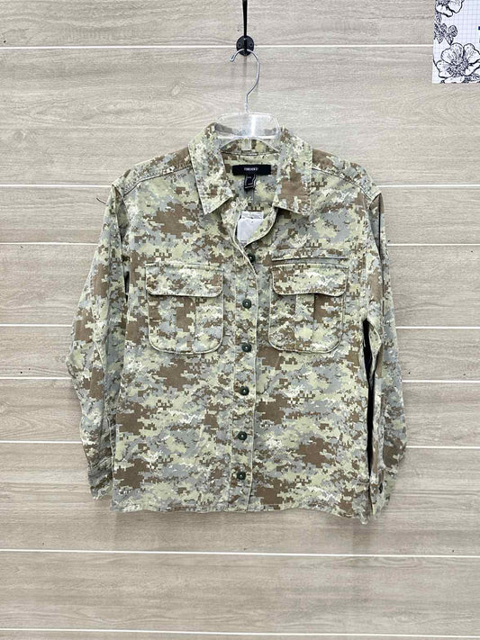 Forever 21 Size 6/8 Olive Womens Blazer